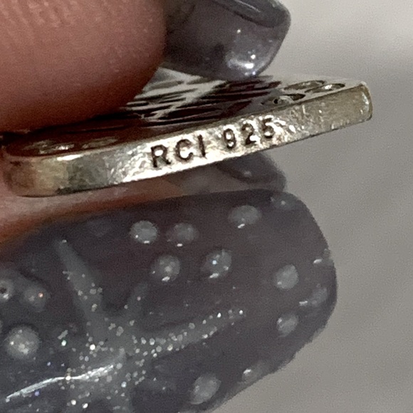 Silver I Am Loved charm - Picture 3 of 3